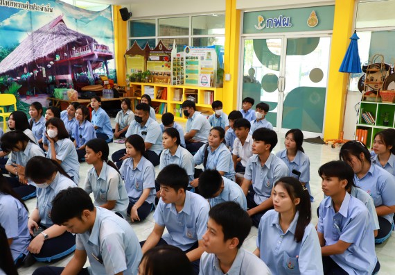 คณะวิทยาศาสตร์และเทคโนโลยี จัดค่ายวิทยาศาสตร์สัญจร ปีการศึกษา 2566 โรงเรียนมัธยมพัชรกิติยาภา 2 กำแพงเพชร