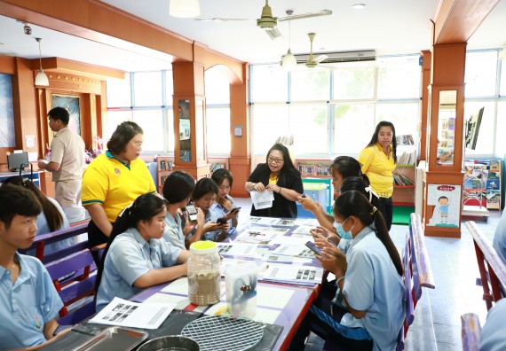 คณะวิทยาศาสตร์และเทคโนโลยี จัดค่ายวิทยาศาสตร์สัญจร ปีการศึกษา 2566 โรงเรียนมัธยมพัชรกิติยาภา 2 กำแพงเพชร