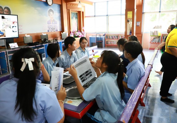 คณะวิทยาศาสตร์และเทคโนโลยี จัดค่ายวิทยาศาสตร์สัญจร ปีการศึกษา 2566 โรงเรียนมัธยมพัชรกิติยาภา 2 กำแพงเพชร