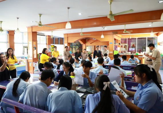 คณะวิทยาศาสตร์และเทคโนโลยี จัดค่ายวิทยาศาสตร์สัญจร ปีการศึกษา 2566 โรงเรียนมัธยมพัชรกิติยาภา 2 กำแพงเพชร