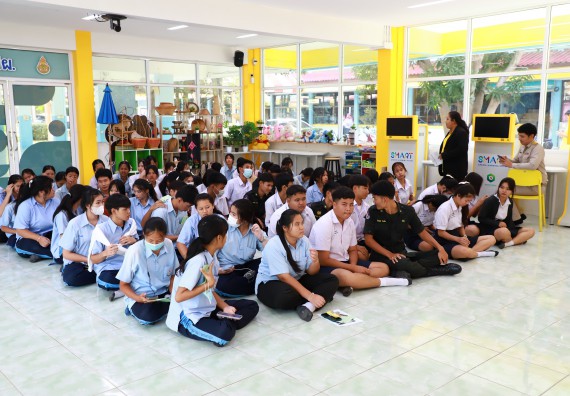 คณะวิทยาศาสตร์และเทคโนโลยี จัดค่ายวิทยาศาสตร์สัญจร ปีการศึกษา 2566 โรงเรียนมัธยมพัชรกิติยาภา 2 กำแพงเพชร