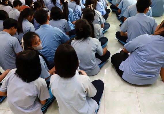 คณะวิทยาศาสตร์และเทคโนโลยี จัดค่ายวิทยาศาสตร์สัญจร ปีการศึกษา 2566 โรงเรียนมัธยมพัชรกิติยาภา 2 กำแพงเพชร