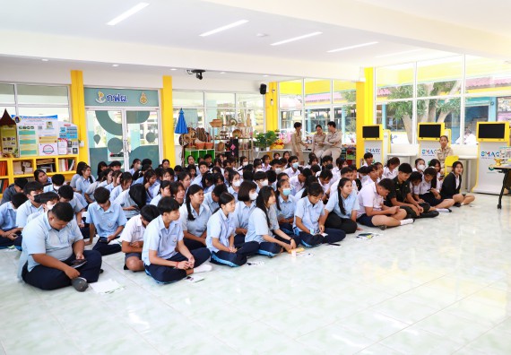 คณะวิทยาศาสตร์และเทคโนโลยี จัดค่ายวิทยาศาสตร์สัญจร ปีการศึกษา 2566 โรงเรียนมัธยมพัชรกิติยาภา 2 กำแพงเพชร