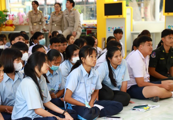 คณะวิทยาศาสตร์และเทคโนโลยี จัดค่ายวิทยาศาสตร์สัญจร ปีการศึกษา 2566 โรงเรียนมัธยมพัชรกิติยาภา 2 กำแพงเพชร