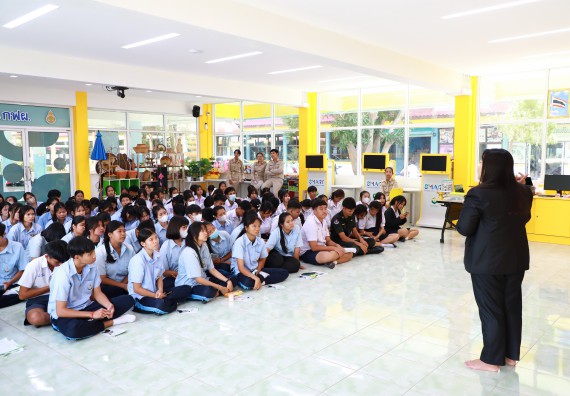 คณะวิทยาศาสตร์และเทคโนโลยี จัดค่ายวิทยาศาสตร์สัญจร ปีการศึกษา 2566 โรงเรียนมัธยมพัชรกิติยาภา 2 กำแพงเพชร