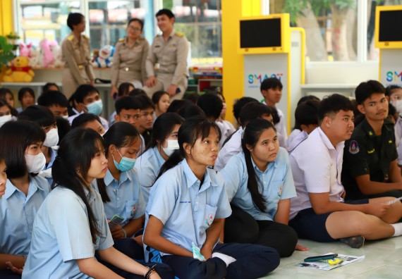 คณะวิทยาศาสตร์และเทคโนโลยี จัดค่ายวิทยาศาสตร์สัญจร ปีการศึกษา 2566 โรงเรียนมัธยมพัชรกิติยาภา 2 กำแพงเพชร