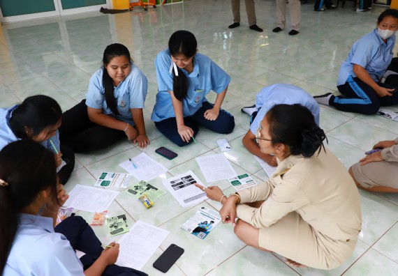 คณะวิทยาศาสตร์และเทคโนโลยี จัดค่ายวิทยาศาสตร์สัญจร ปีการศึกษา 2566 โรงเรียนมัธยมพัชรกิติยาภา 2 กำแพงเพชร