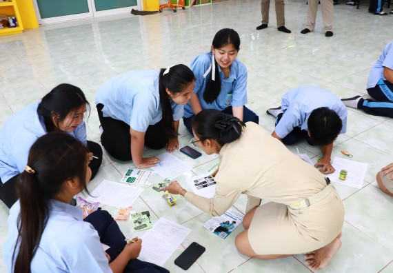 คณะวิทยาศาสตร์และเทคโนโลยี จัดค่ายวิทยาศาสตร์สัญจร ปีการศึกษา 2566 โรงเรียนมัธยมพัชรกิติยาภา 2 กำแพงเพชร