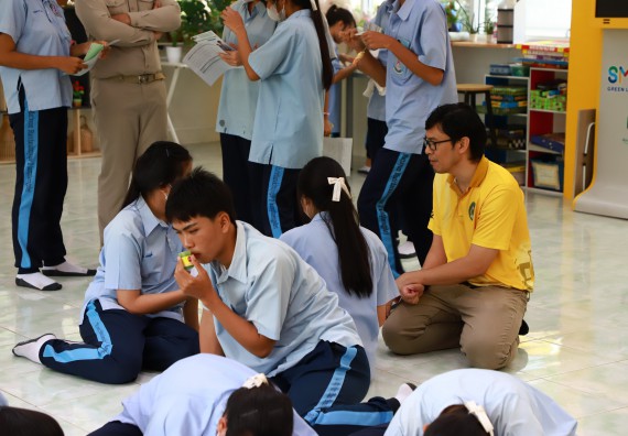 คณะวิทยาศาสตร์และเทคโนโลยี จัดค่ายวิทยาศาสตร์สัญจร ปีการศึกษา 2566 โรงเรียนมัธยมพัชรกิติยาภา 2 กำแพงเพชร