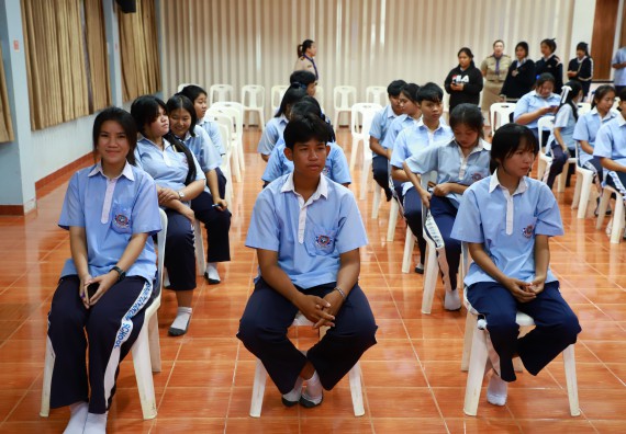 ภาพกิจกรรม   คณะวิทยาศาสตร์และเทคโนโลยี จัดค่ายวิทยาศาสตร์สัญจร ปีการศึกษา 2566  โรงเรียนวังไทรวิทยาคม