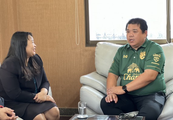 ภาพกิจกรรม  คณะวิทยาศาสตร์และเทคโนโลยี พบนายกองค์การบริหารส่วนตำบลนครชุม ปลัดองค์การบริหารส่วนตำบลนครชุม