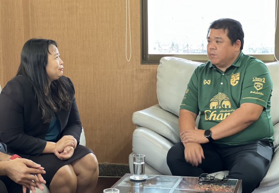 ภาพกิจกรรม  คณะวิทยาศาสตร์และเทคโนโลยี พบนายกองค์การบริหารส่วนตำบลนครชุม ปลัดองค์การบริหารส่วนตำบลนครชุม