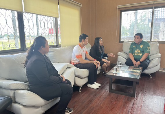 ภาพกิจกรรม  คณะวิทยาศาสตร์และเทคโนโลยี พบนายกองค์การบริหารส่วนตำบลนครชุม ปลัดองค์การบริหารส่วนตำบลนครชุม