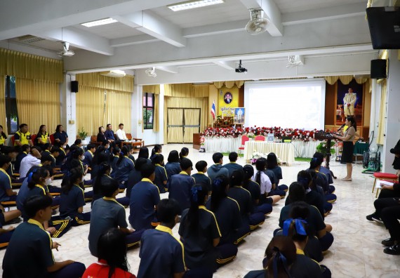 คณะวิทยาศาสตร์และเทคโนโลยี จัดค่ายวิทยาศาสตร์สัญจร ปีการศึกษา 2566  โรงเรียนเรืองวิทย์พิทยาคม