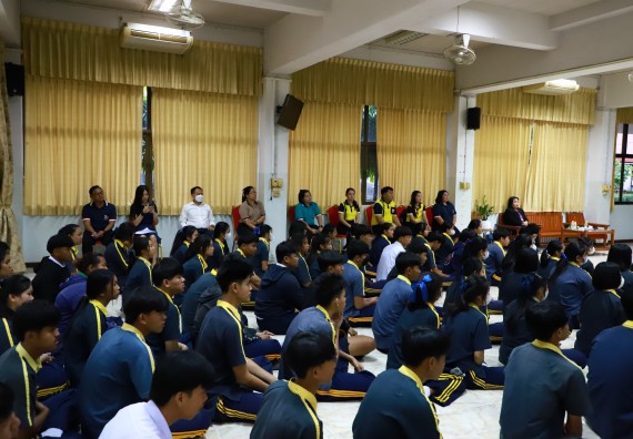 คณะวิทยาศาสตร์และเทคโนโลยี จัดค่ายวิทยาศาสตร์สัญจร ปีการศึกษา 2566  โรงเรียนเรืองวิทย์พิทยาคม