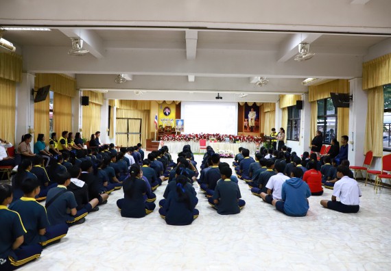 คณะวิทยาศาสตร์และเทคโนโลยี จัดค่ายวิทยาศาสตร์สัญจร ปีการศึกษา 2566  โรงเรียนเรืองวิทย์พิทยาคม