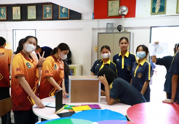 คณะวิทยาศาสตร์และเทคโนโลยี จัดค่ายวิทยาศาสตร์สัญจร ปีการศึกษา 2566  โรงเรียนเรืองวิทย์พิทยาคม