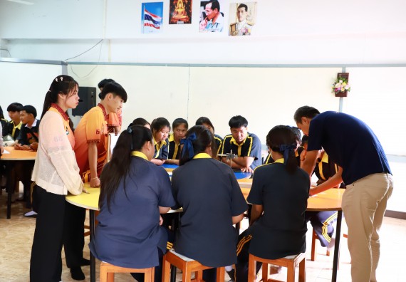 คณะวิทยาศาสตร์และเทคโนโลยี จัดค่ายวิทยาศาสตร์สัญจร ปีการศึกษา 2566  โรงเรียนเรืองวิทย์พิทยาคม