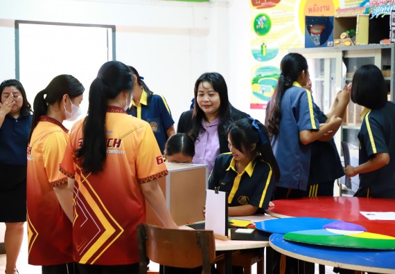 คณะวิทยาศาสตร์และเทคโนโลยี จัดค่ายวิทยาศาสตร์สัญจร ปีการศึกษา 2566  โรงเรียนเรืองวิทย์พิทยาคม