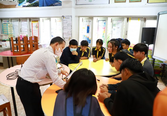 คณะวิทยาศาสตร์และเทคโนโลยี จัดค่ายวิทยาศาสตร์สัญจร ปีการศึกษา 2566  โรงเรียนเรืองวิทย์พิทยาคม