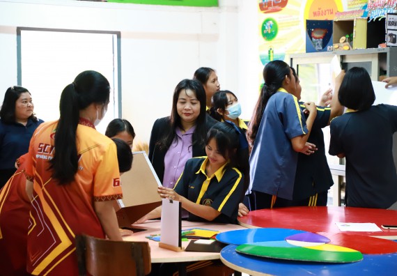 คณะวิทยาศาสตร์และเทคโนโลยี จัดค่ายวิทยาศาสตร์สัญจร ปีการศึกษา 2566  โรงเรียนเรืองวิทย์พิทยาคม