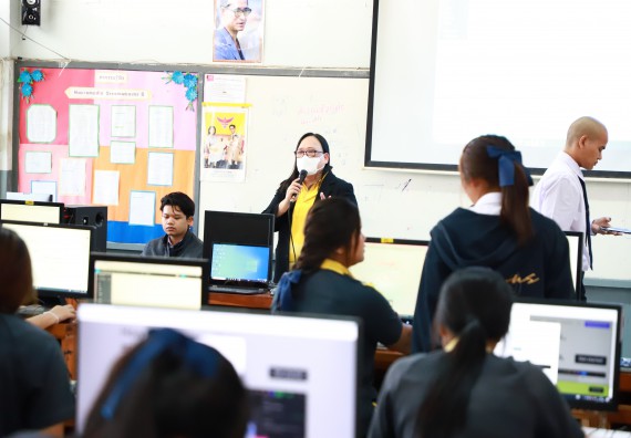 คณะวิทยาศาสตร์และเทคโนโลยี จัดค่ายวิทยาศาสตร์สัญจร ปีการศึกษา 2566  โรงเรียนเรืองวิทย์พิทยาคม