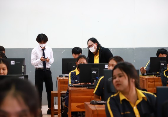 คณะวิทยาศาสตร์และเทคโนโลยี จัดค่ายวิทยาศาสตร์สัญจร ปีการศึกษา 2566  โรงเรียนเรืองวิทย์พิทยาคม