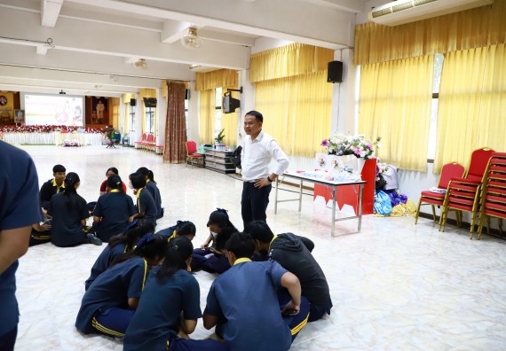 คณะวิทยาศาสตร์และเทคโนโลยี จัดค่ายวิทยาศาสตร์สัญจร ปีการศึกษา 2566  โรงเรียนเรืองวิทย์พิทยาคม