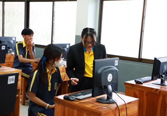 คณะวิทยาศาสตร์และเทคโนโลยี จัดค่ายวิทยาศาสตร์สัญจร ปีการศึกษา 2566  โรงเรียนเรืองวิทย์พิทยาคม