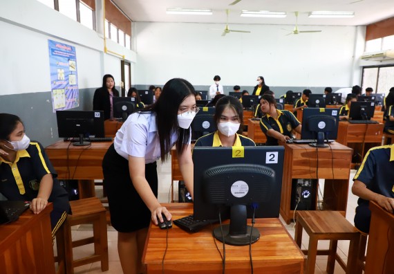 คณะวิทยาศาสตร์และเทคโนโลยี จัดค่ายวิทยาศาสตร์สัญจร ปีการศึกษา 2566  โรงเรียนเรืองวิทย์พิทยาคม