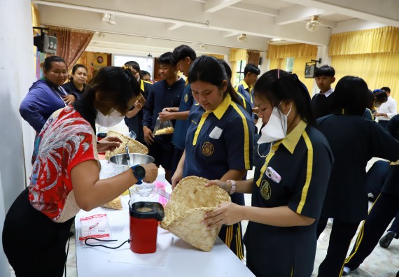 คณะวิทยาศาสตร์และเทคโนโลยี จัดค่ายวิทยาศาสตร์สัญจร ปีการศึกษา 2566  โรงเรียนเรืองวิทย์พิทยาคม