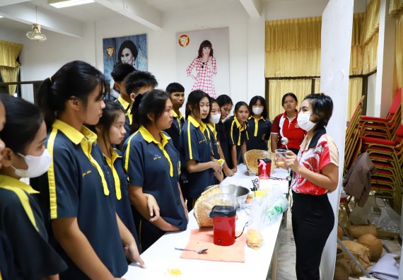 คณะวิทยาศาสตร์และเทคโนโลยี จัดค่ายวิทยาศาสตร์สัญจร ปีการศึกษา 2566  โรงเรียนเรืองวิทย์พิทยาคม