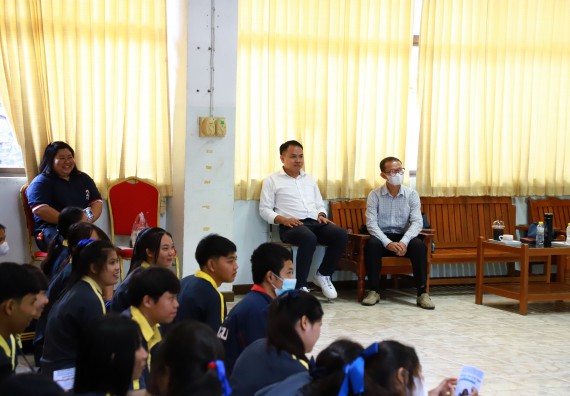 คณะวิทยาศาสตร์และเทคโนโลยี จัดค่ายวิทยาศาสตร์สัญจร ปีการศึกษา 2566  โรงเรียนเรืองวิทย์พิทยาคม