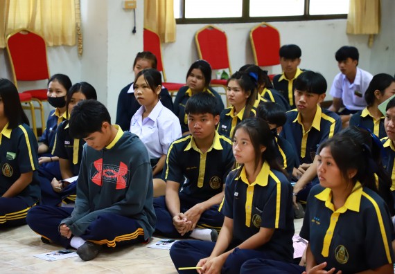 คณะวิทยาศาสตร์และเทคโนโลยี จัดค่ายวิทยาศาสตร์สัญจร ปีการศึกษา 2566  โรงเรียนเรืองวิทย์พิทยาคม