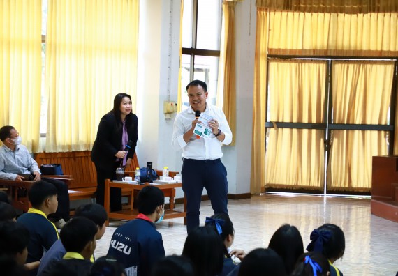 คณะวิทยาศาสตร์และเทคโนโลยี จัดค่ายวิทยาศาสตร์สัญจร ปีการศึกษา 2566  โรงเรียนเรืองวิทย์พิทยาคม