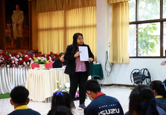 คณะวิทยาศาสตร์และเทคโนโลยี จัดค่ายวิทยาศาสตร์สัญจร ปีการศึกษา 2566  โรงเรียนเรืองวิทย์พิทยาคม