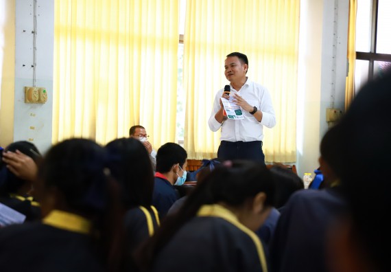 คณะวิทยาศาสตร์และเทคโนโลยี จัดค่ายวิทยาศาสตร์สัญจร ปีการศึกษา 2566  โรงเรียนเรืองวิทย์พิทยาคม