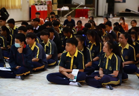 คณะวิทยาศาสตร์และเทคโนโลยี จัดค่ายวิทยาศาสตร์สัญจร ปีการศึกษา 2566  โรงเรียนเรืองวิทย์พิทยาคม