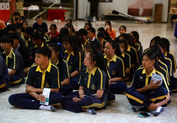 คณะวิทยาศาสตร์และเทคโนโลยี จัดค่ายวิทยาศาสตร์สัญจร ปีการศึกษา 2566  โรงเรียนเรืองวิทย์พิทยาคม