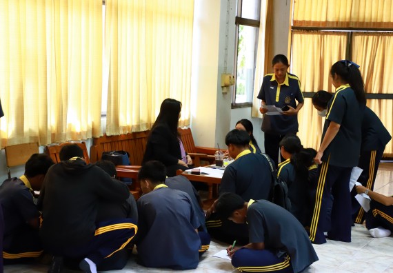 คณะวิทยาศาสตร์และเทคโนโลยี จัดค่ายวิทยาศาสตร์สัญจร ปีการศึกษา 2566  โรงเรียนเรืองวิทย์พิทยาคม