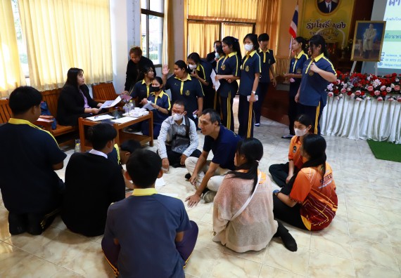 คณะวิทยาศาสตร์และเทคโนโลยี จัดค่ายวิทยาศาสตร์สัญจร ปีการศึกษา 2566  โรงเรียนเรืองวิทย์พิทยาคม