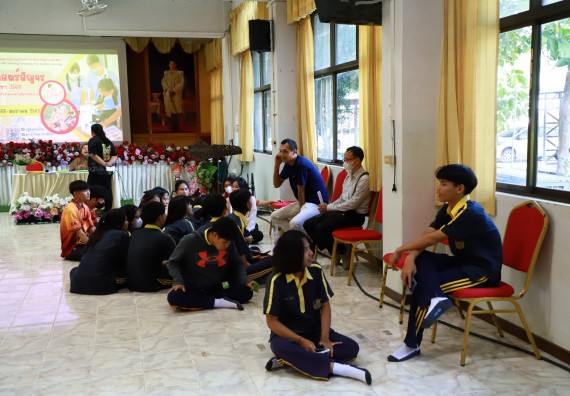 คณะวิทยาศาสตร์และเทคโนโลยี จัดค่ายวิทยาศาสตร์สัญจร ปีการศึกษา 2566  โรงเรียนเรืองวิทย์พิทยาคม