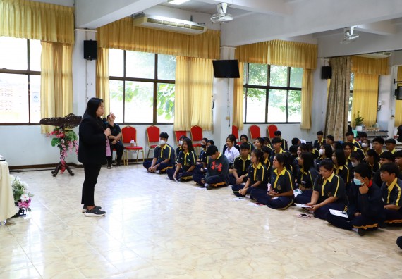 คณะวิทยาศาสตร์และเทคโนโลยี จัดค่ายวิทยาศาสตร์สัญจร ปีการศึกษา 2566  โรงเรียนเรืองวิทย์พิทยาคม