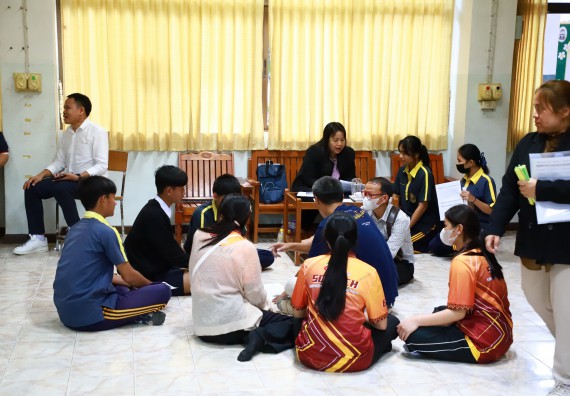 คณะวิทยาศาสตร์และเทคโนโลยี จัดค่ายวิทยาศาสตร์สัญจร ปีการศึกษา 2566  โรงเรียนเรืองวิทย์พิทยาคม