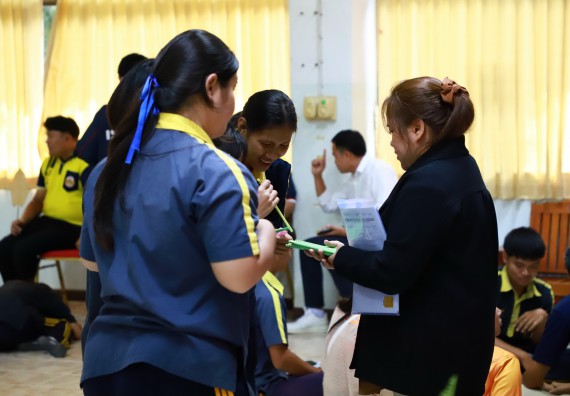 คณะวิทยาศาสตร์และเทคโนโลยี จัดค่ายวิทยาศาสตร์สัญจร ปีการศึกษา 2566  โรงเรียนเรืองวิทย์พิทยาคม