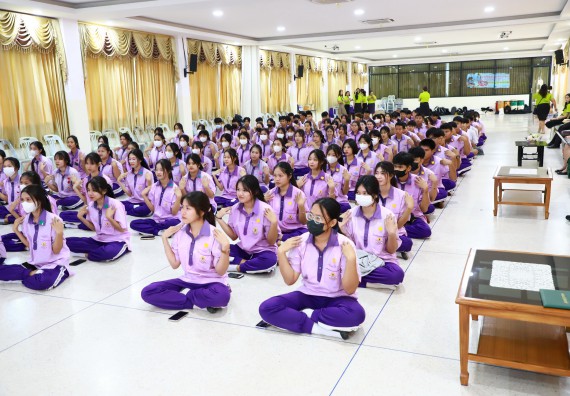 ภาพกิจกรรม  คณะวิทยาศาสตร์และเทคโนโลยี จัดค่ายวิทยาศาสตร์สัญจร ปีการศึกษา 2566  โรงเรียนคลองขลุงราษฎร์รังสรรค์