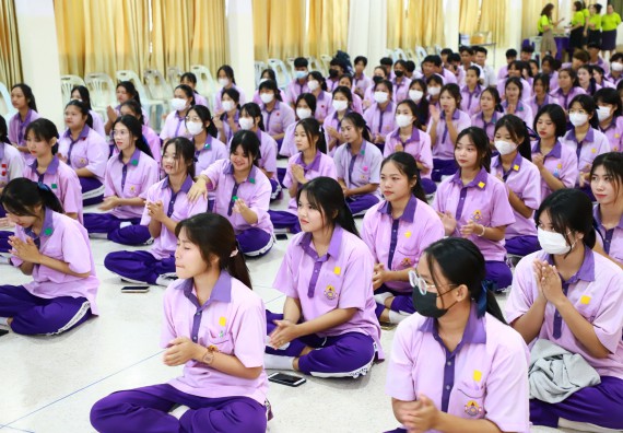 ภาพกิจกรรม  คณะวิทยาศาสตร์และเทคโนโลยี จัดค่ายวิทยาศาสตร์สัญจร ปีการศึกษา 2566  โรงเรียนคลองขลุงราษฎร์รังสรรค์