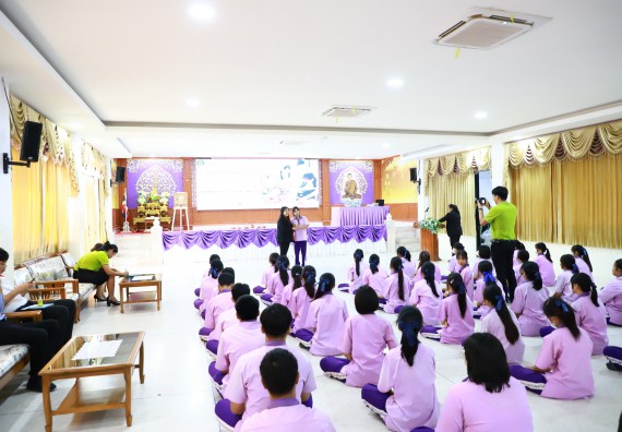 ภาพกิจกรรม  คณะวิทยาศาสตร์และเทคโนโลยี จัดค่ายวิทยาศาสตร์สัญจร ปีการศึกษา 2566  โรงเรียนคลองขลุงราษฎร์รังสรรค์