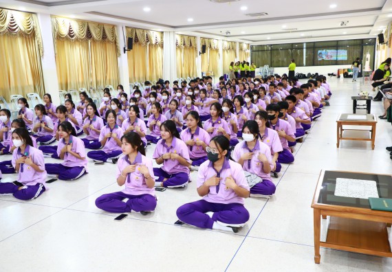 ภาพกิจกรรม  คณะวิทยาศาสตร์และเทคโนโลยี จัดค่ายวิทยาศาสตร์สัญจร ปีการศึกษา 2566  โรงเรียนคลองขลุงราษฎร์รังสรรค์