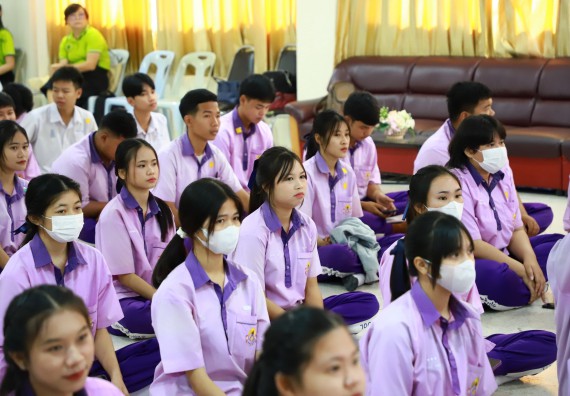 ภาพกิจกรรม  คณะวิทยาศาสตร์และเทคโนโลยี จัดค่ายวิทยาศาสตร์สัญจร ปีการศึกษา 2566  โรงเรียนคลองขลุงราษฎร์รังสรรค์